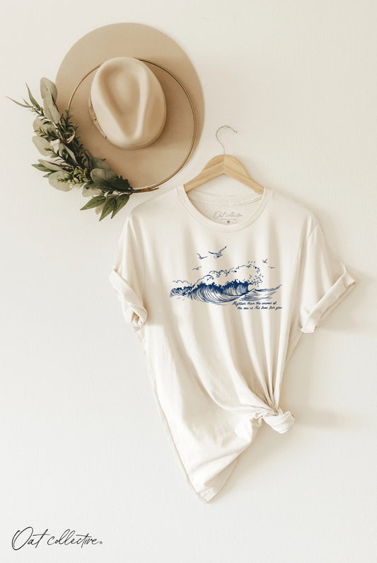 Mightier Than The Waves Graphic Tee