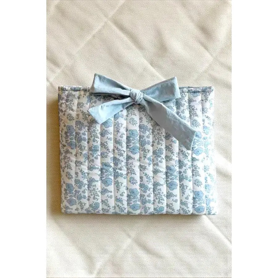 Blue Floral Bible Cover