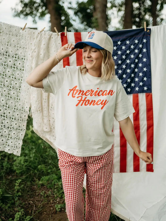 American Honey Cropped Tee