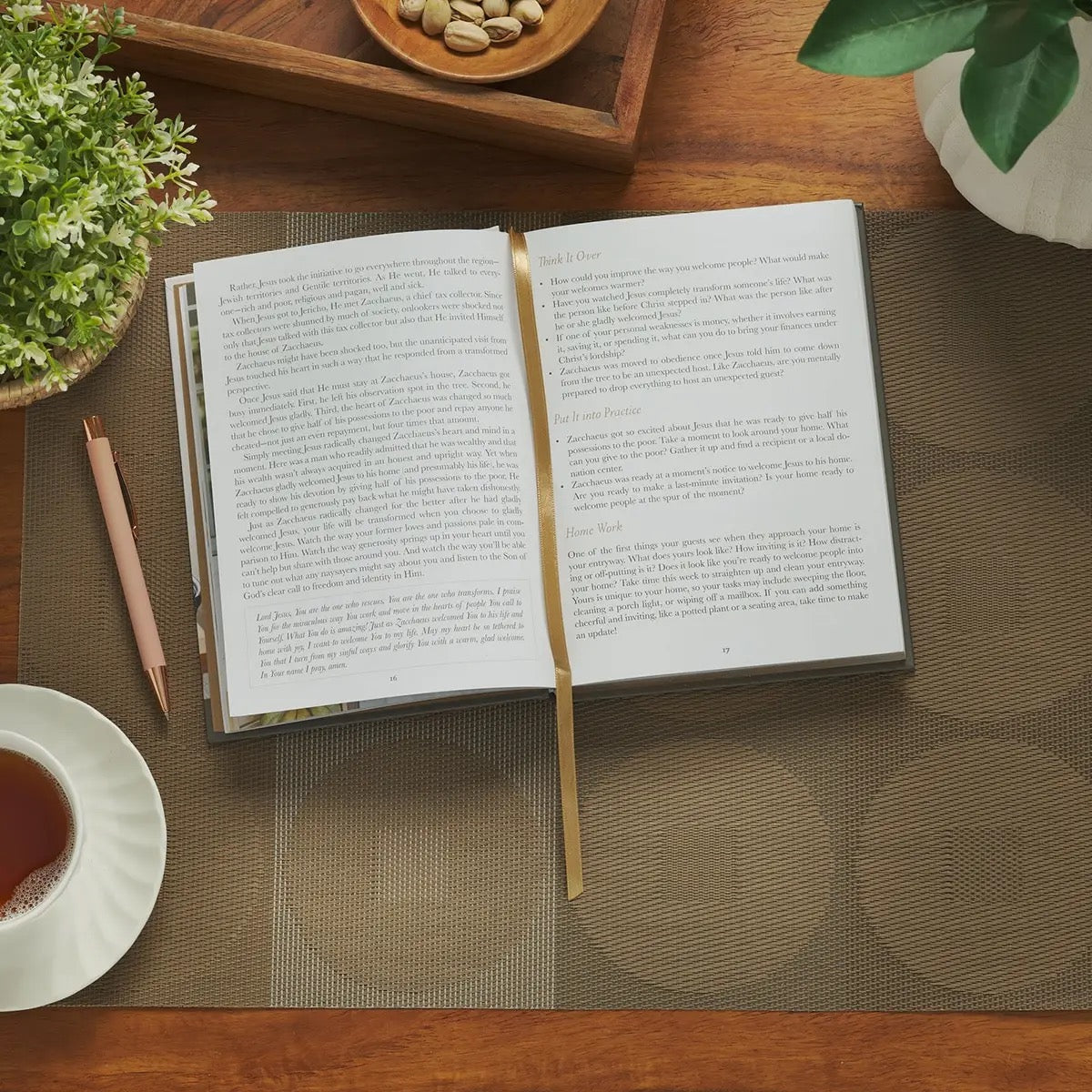 The Welcoming Home; a 52 Week Devotional Guide