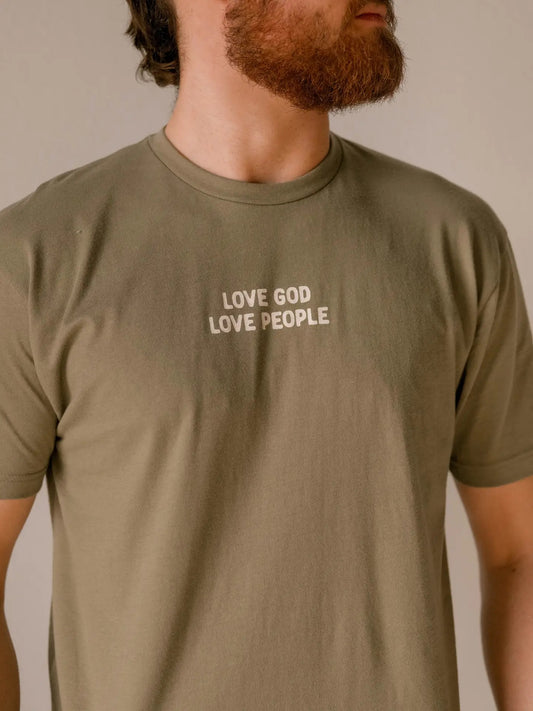 Love God Love People Men's Tee