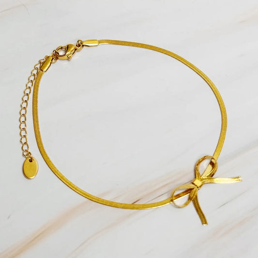 Bow Anklet