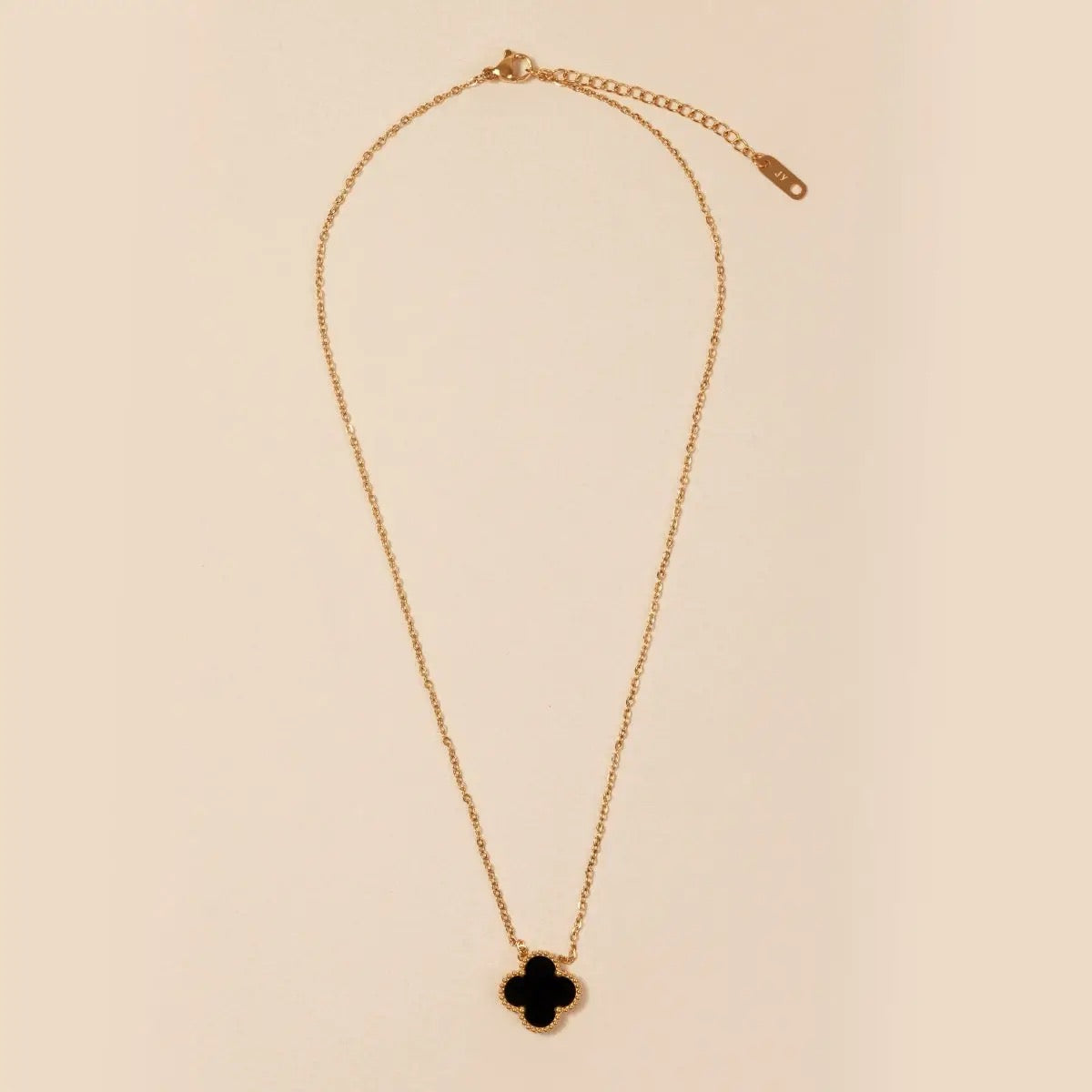 Floral Charm 18K Gold Dip Necklace
