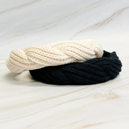 Retro Yarn Braided Headband