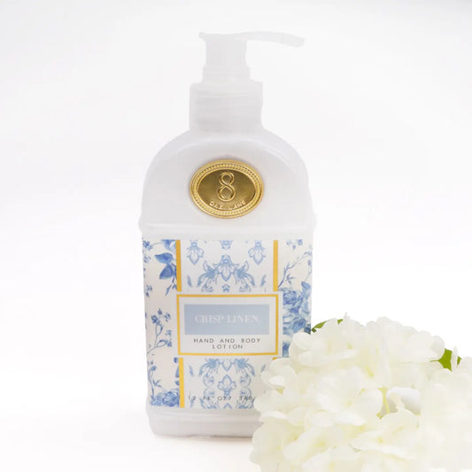 8 Oak Lane Crisp Linen Hand & Body Lotion