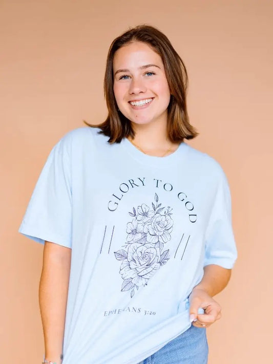 Glory To God Comfort Colors Tee