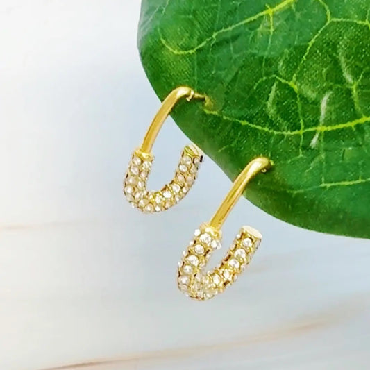 Pin Shape Earrings