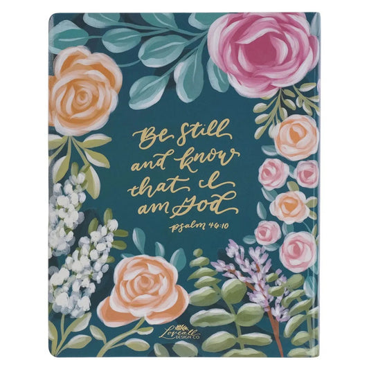 KJV Note Taking Bible Floral - Love The Lord