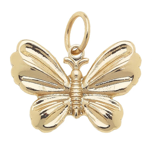 Gold Butterfly Charm
