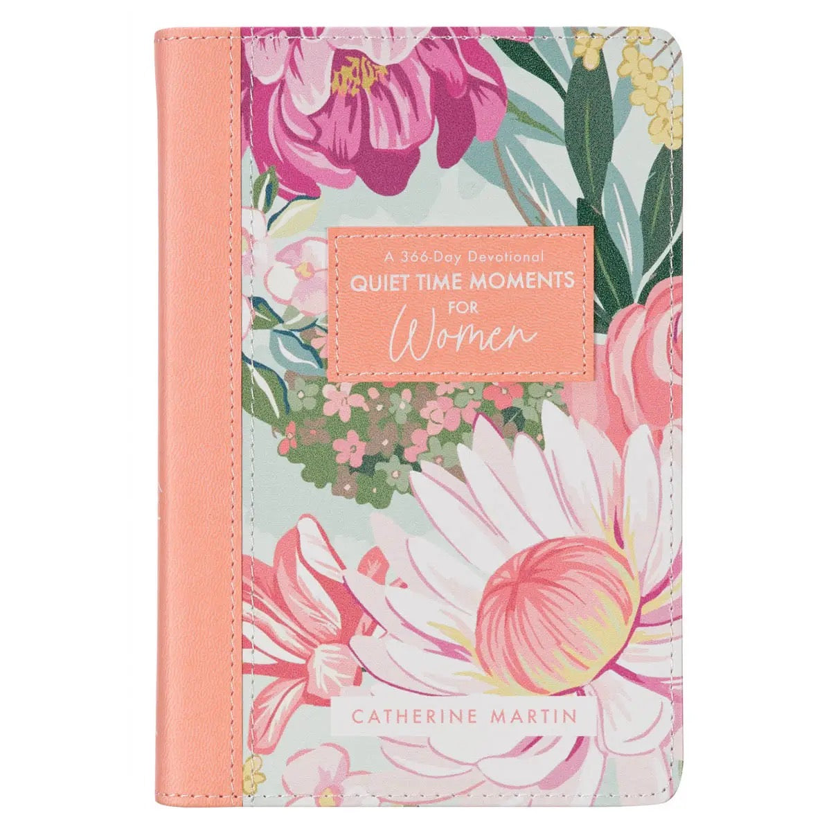 Quiet Time Moments for Women Devotional Faux Leather