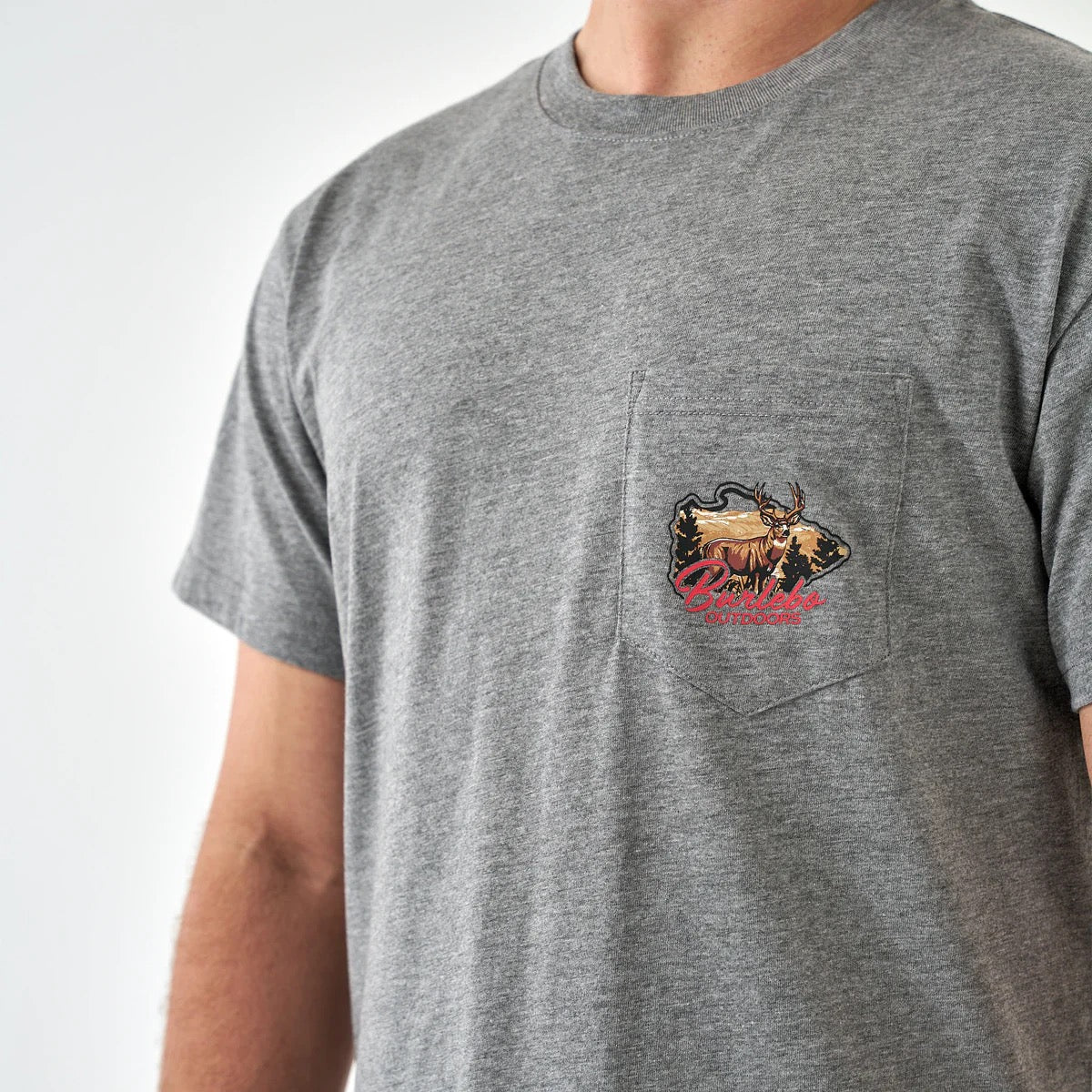 Burlebo Hill Country Buck Pocket Tee