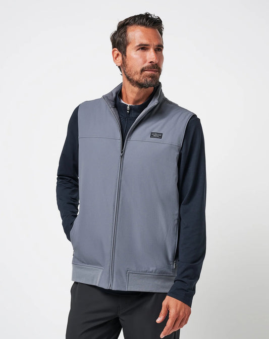 Travis Mathew Wanderlust Vest-Quiet Shade
