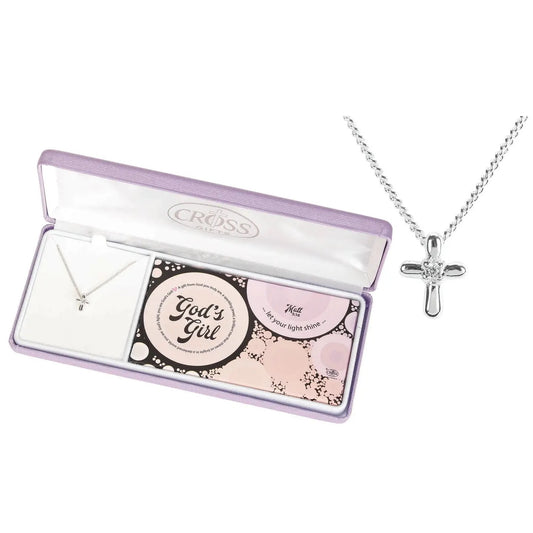 God's Girl Mini Cross Necklace