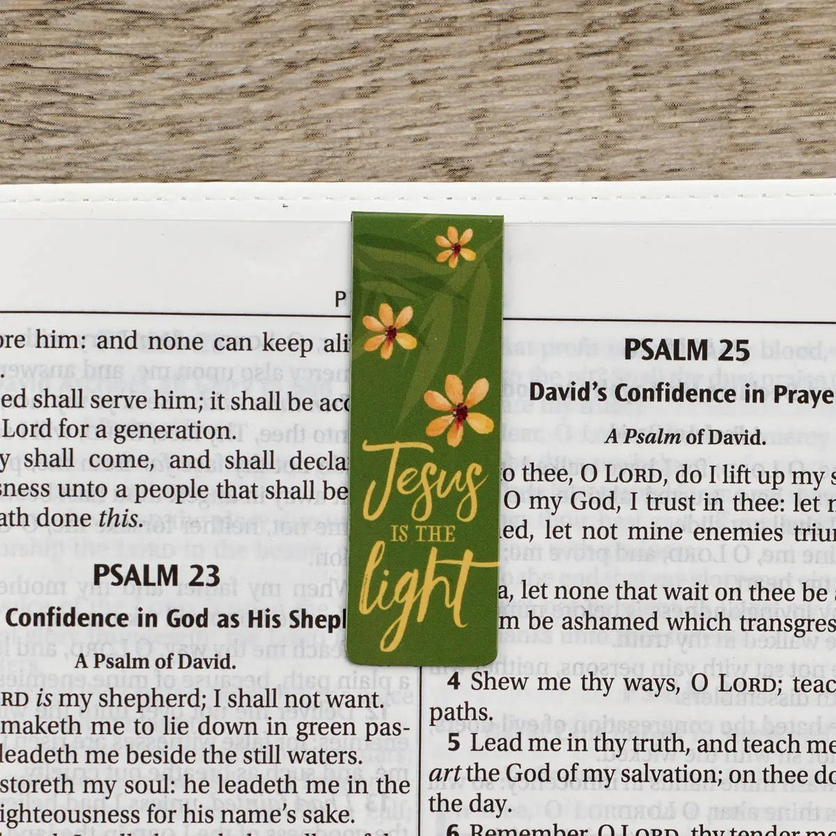 God Is My Refuge Magnetic Bookmark Set