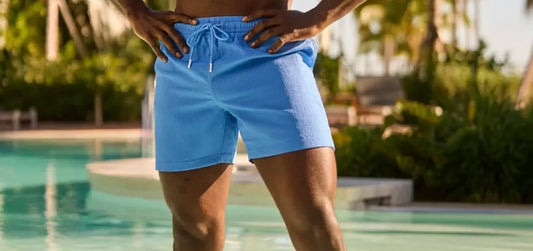 Chubbies 5.5" The Cascade Coolers Textured Swim Trunks