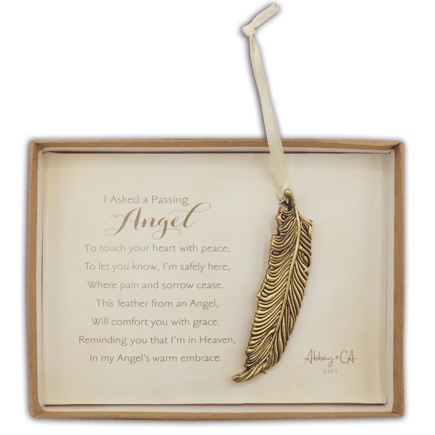 Feather Car Charm