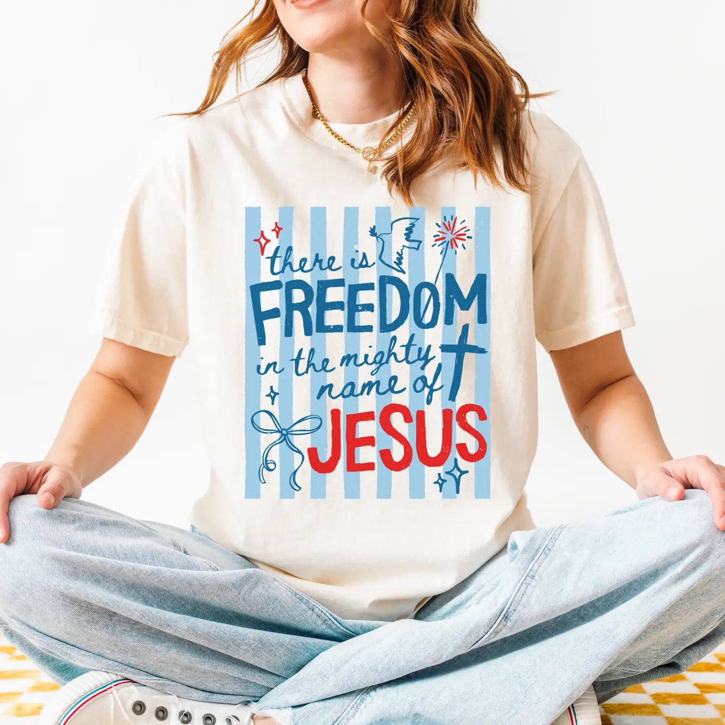 Freedom in Jesus Tee