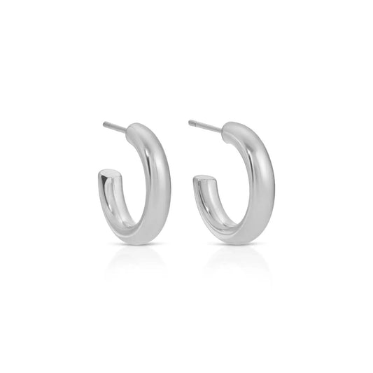 Silver Perfect Hoop Earrings