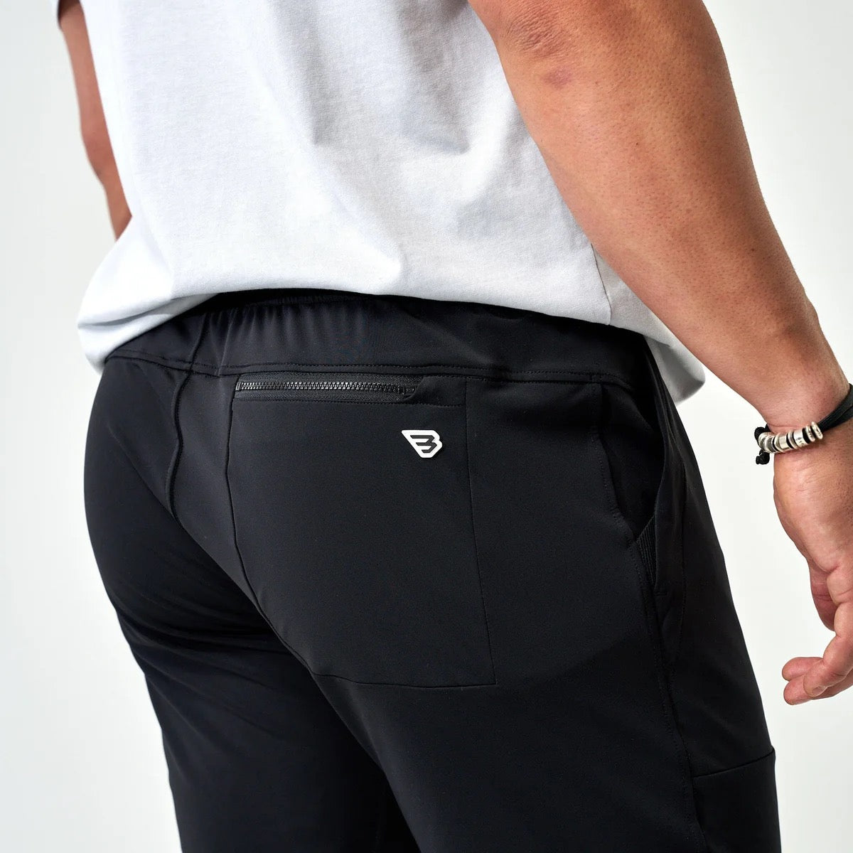 Burlebo Black Performance Joggers