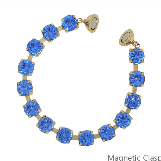Light Blue Stone With Magnetic Closure Bracelet