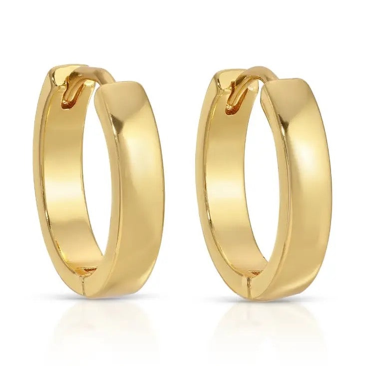 Classic Flat Huggies - Gold