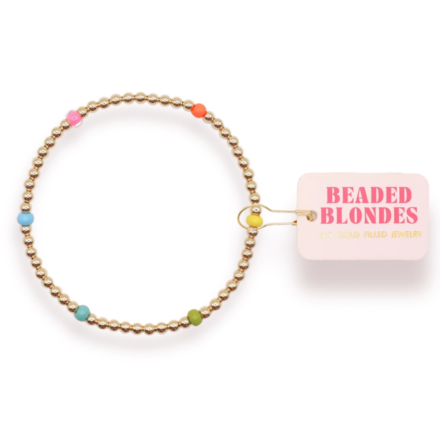 Beaded Blondes Confetti Poppi Bracelet