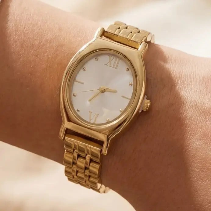 Oval Case Roman Numeral Watch