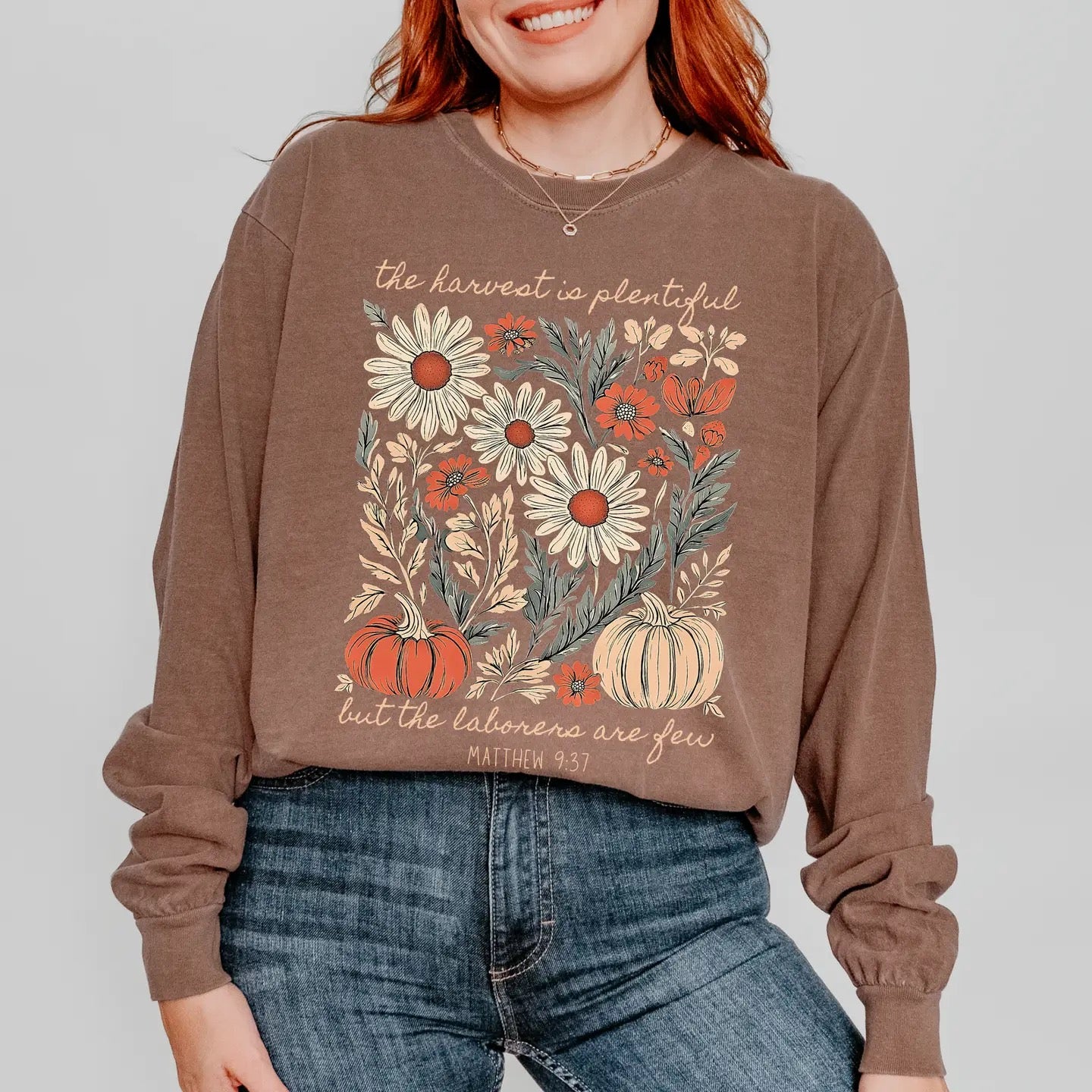 Harvest Is Plentiful Long Sleeve Tee