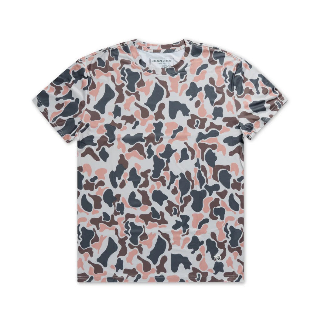 Burlebo Youth Vintage Camo Go To Tee