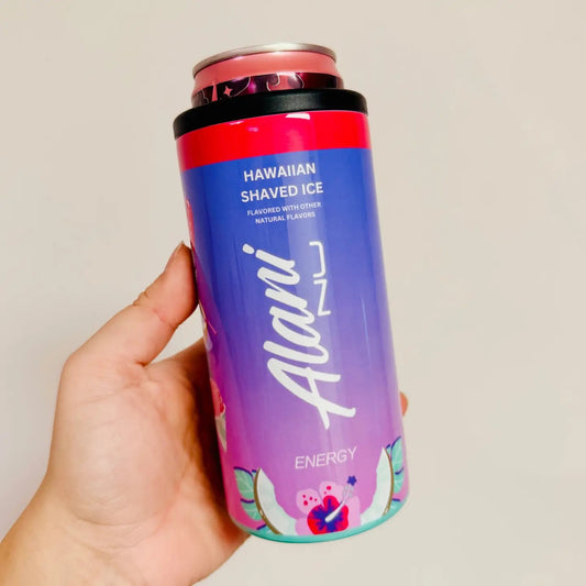 Hawaiian Shaved Ice Slim Can Cooler
