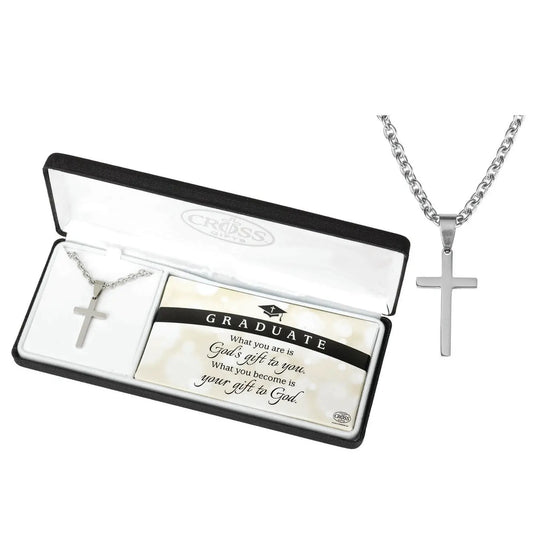Graduation Gift Men's Cross Necklace