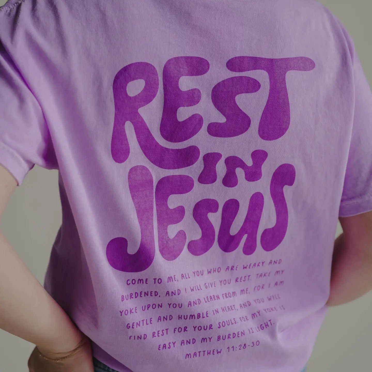 Rest in Jesus Tee