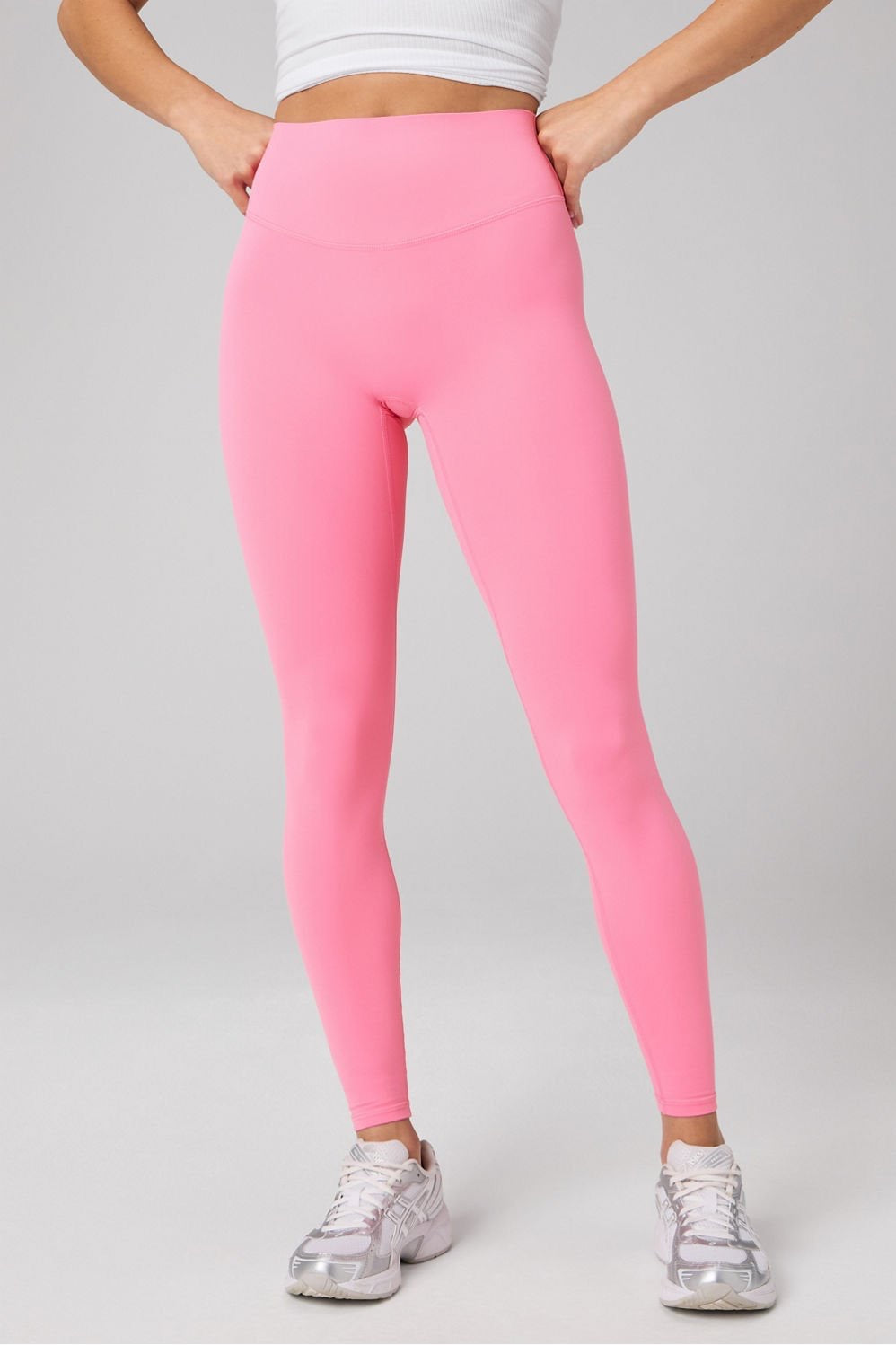 Fabletics NoSeam Pureluxe TLC Legging-Strawberry Milkshake