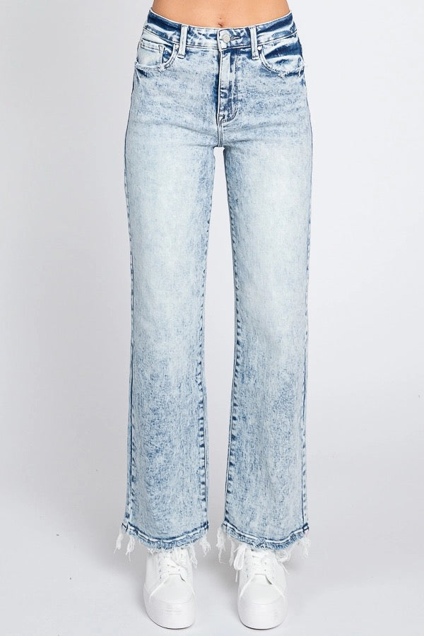 Petra Super High Rise Stretch Classic Straight Jeans