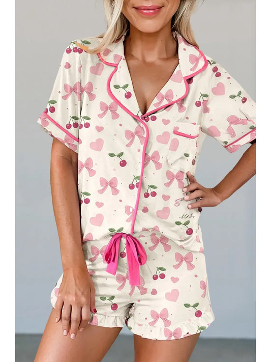 Cherry & Bows Pj's