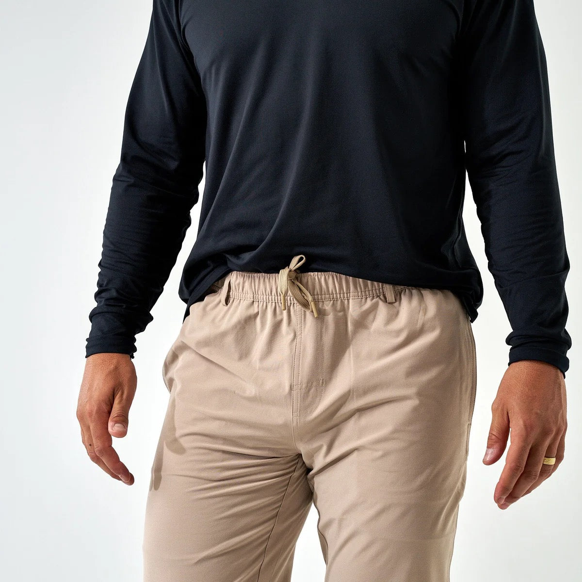 Burlebo Performance Cobblestone Khaki Pants