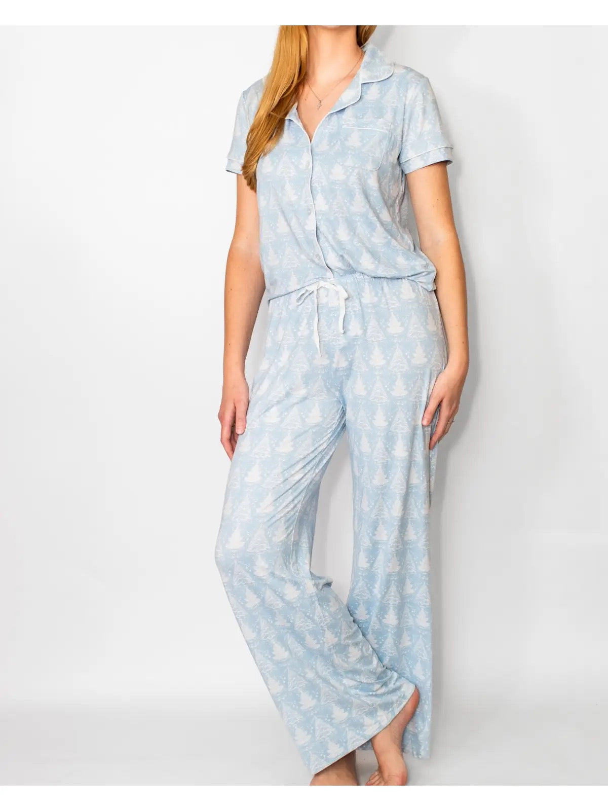 Winter Dreams Button Up Lounge Set