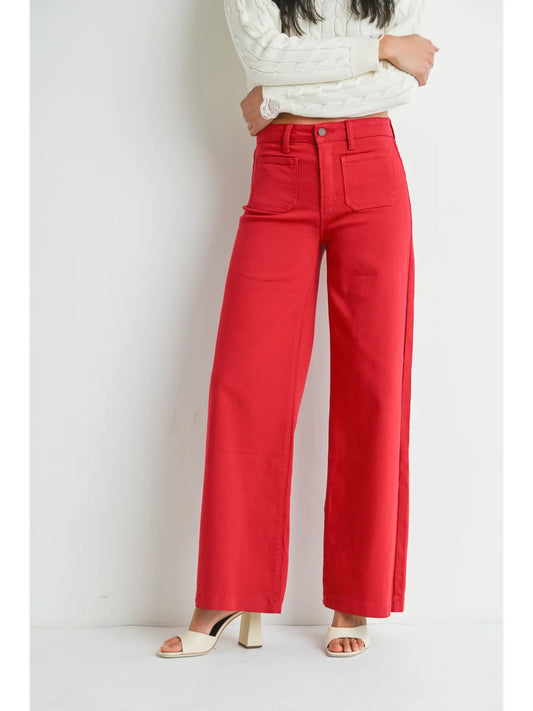 JBD Red Patch Pocket Jeans