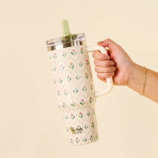 Handpicked Floral Tumbler