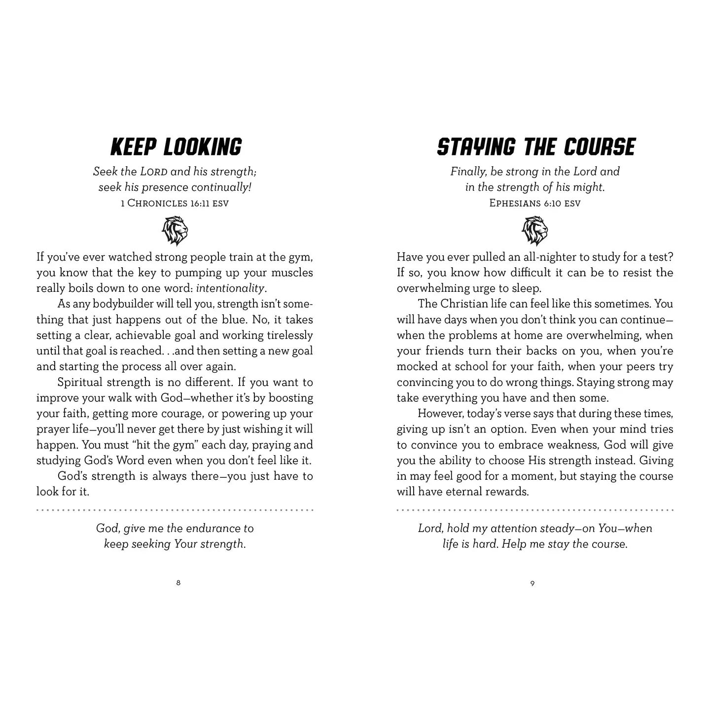 Choose Strong: 3-Minute Devotions For Teen Guys