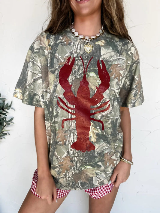 Camo Crawfish Tee