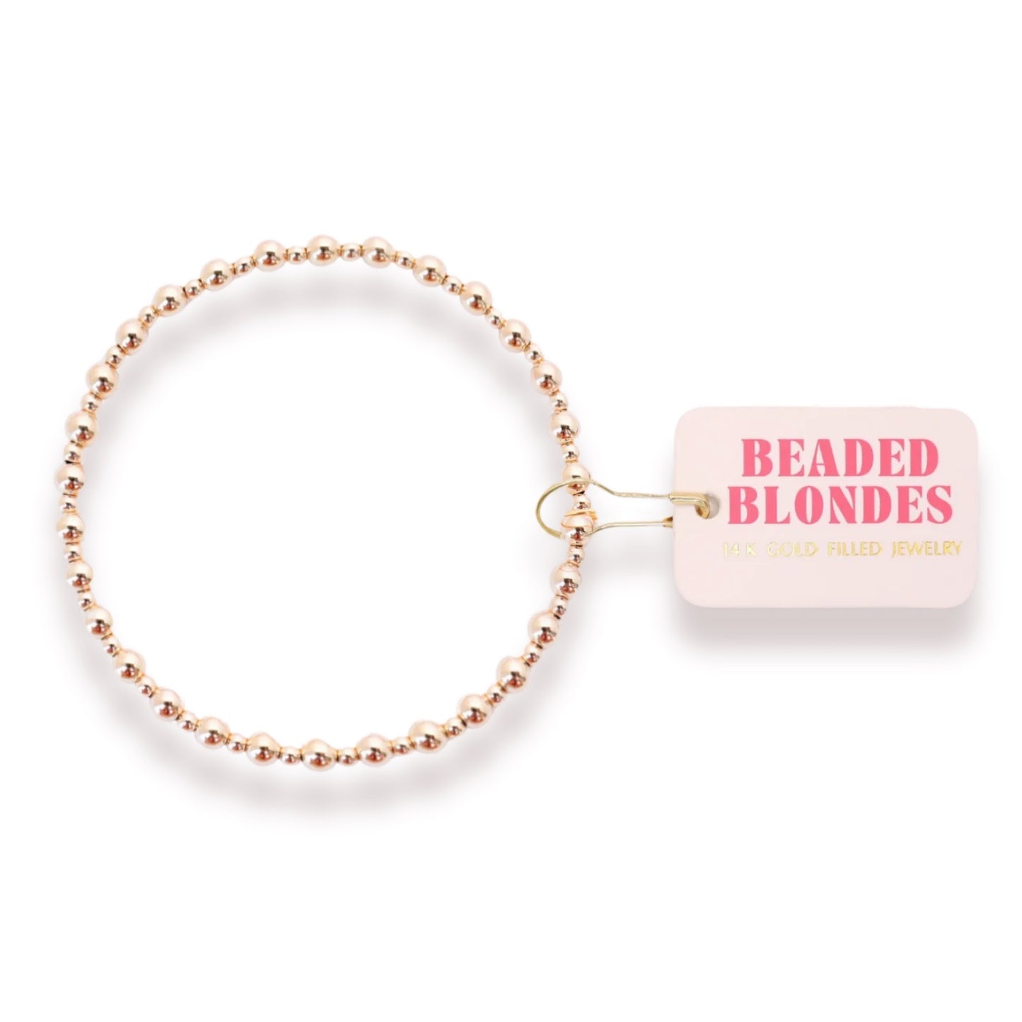 Beaded Blondes Mini Katy in Gold