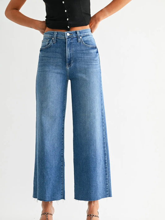 JBD Scissor Cut Wide Leg Jeans