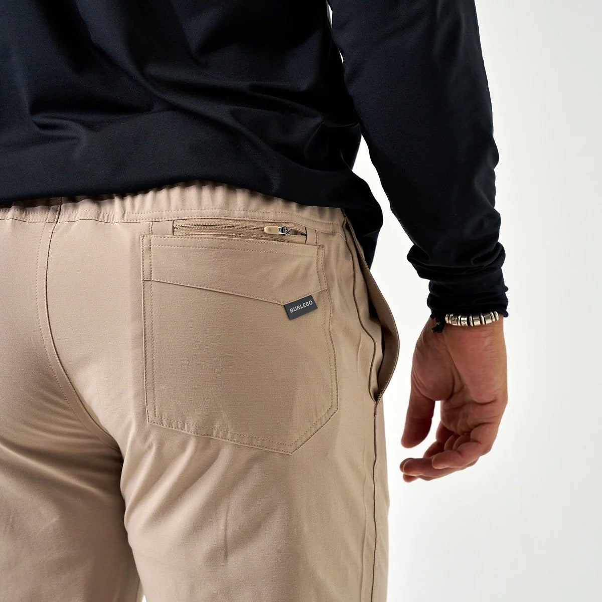 Burlebo Performance Cobblestone Khaki Pants