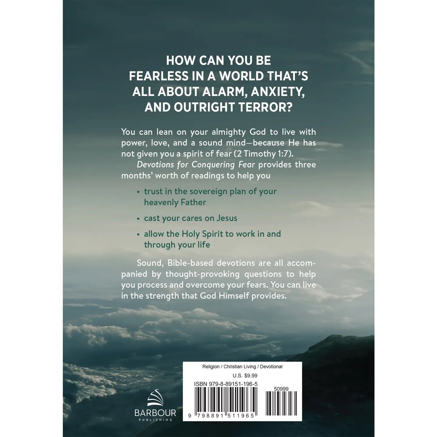 Devotions For Conquering Fear