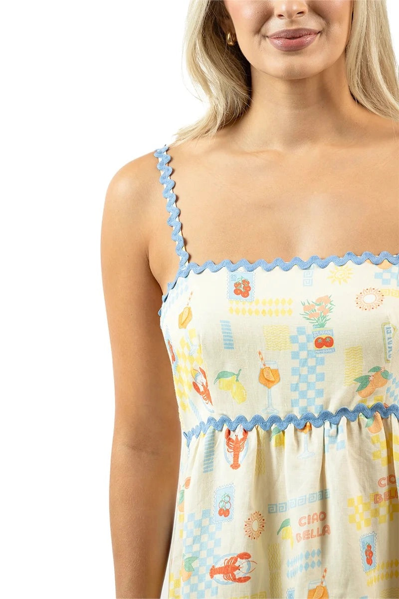 Italian Summer Maxi Dress