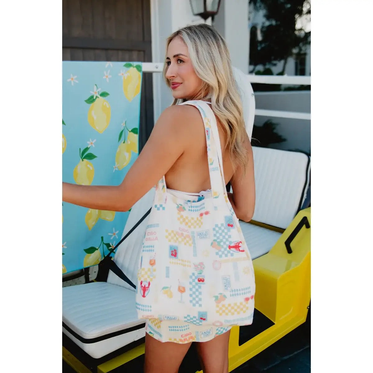 Italian Summer Slouchy Tote