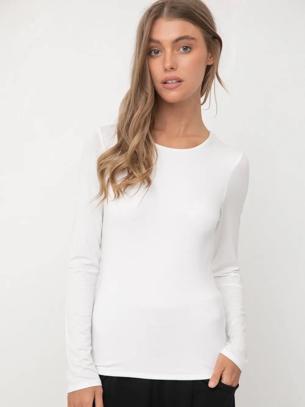 Everyday Fitted Long Sleeve Top