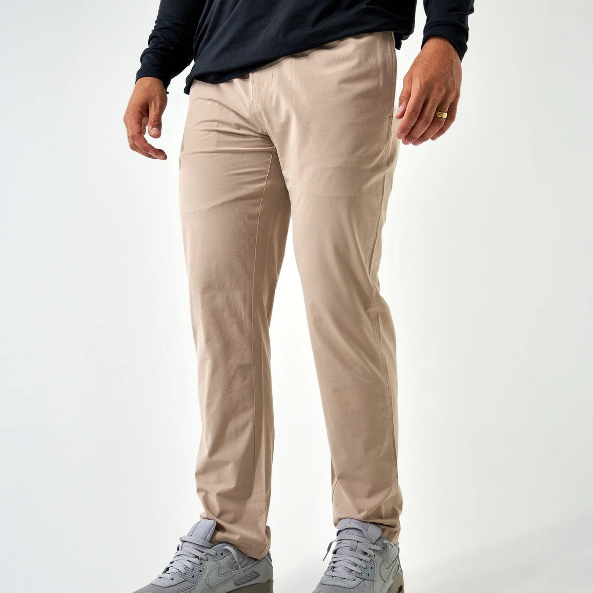 Burlebo Performance Cobblestone Khaki Pants