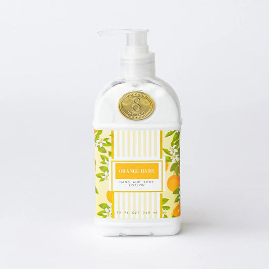 8 Oak Lane Orange Basil Hand & Body Lotion